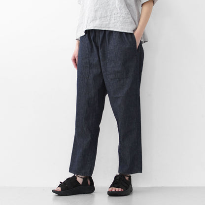 prit [プリット] 6oz反応染めデニムテーパードイージーパンツ [P72509]  [2025SS]