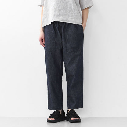 prit [プリット] 6oz反応染めデニムテーパードイージーパンツ [P72509]  [2025SS]