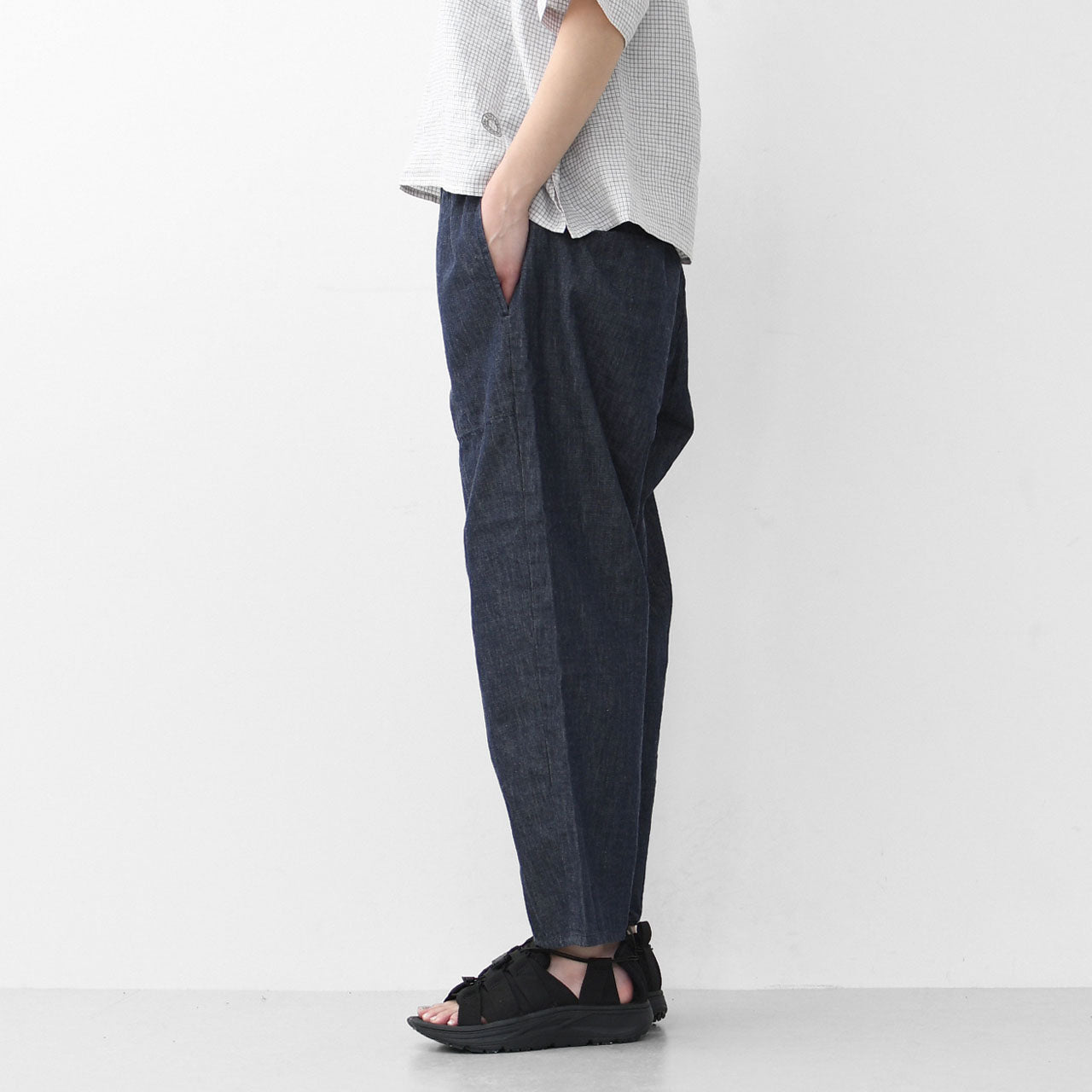 prit [プリット] 6oz反応染めデニムテーパードイージーパンツ [P72509]  [2025SS]