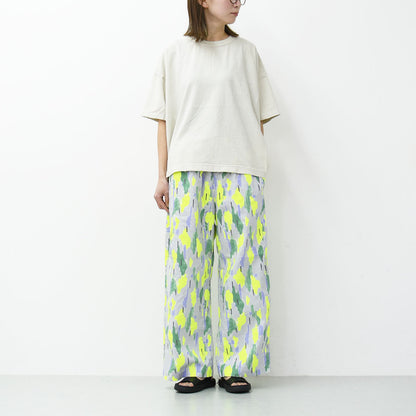 prit [プリット] 20/1バニランスプレッドプリント パジャマパンツ [P72512] [2025SS]