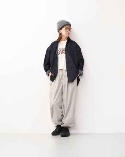 prit [プリット] 6ozデニム レギュラーカラーシャツ [P80644] デニムシャツ・ライトデニム・レギュラーカラー・LADY'S [2025AW]