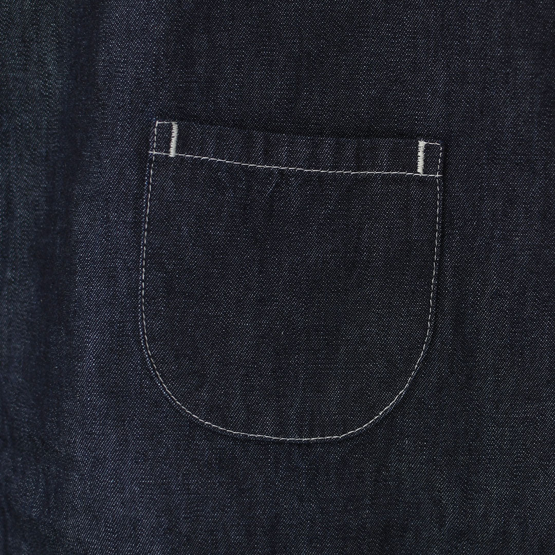 prit [プリット] 6ozデニム レギュラーカラーシャツ [P80644] デニムシャツ・ライトデニム・レギュラーカラー・LADY'S [2025AW]