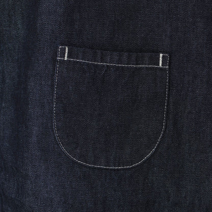 prit [プリット] 6ozデニム レギュラーカラーシャツ [P80644] デニムシャツ・ライトデニム・レギュラーカラー・LADY'S [2025AW]