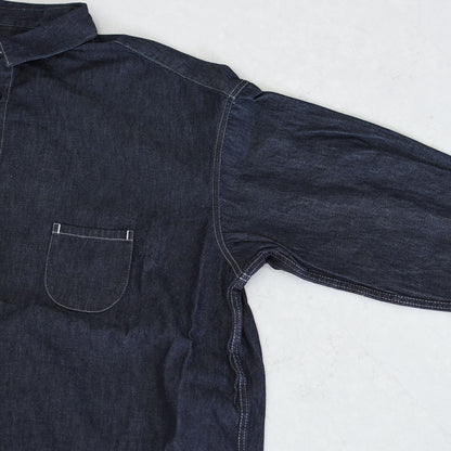 prit [プリット] 6ozデニム レギュラーカラーシャツ [P80644] デニムシャツ・ライトデニム・レギュラーカラー・LADY'S [2025AW]