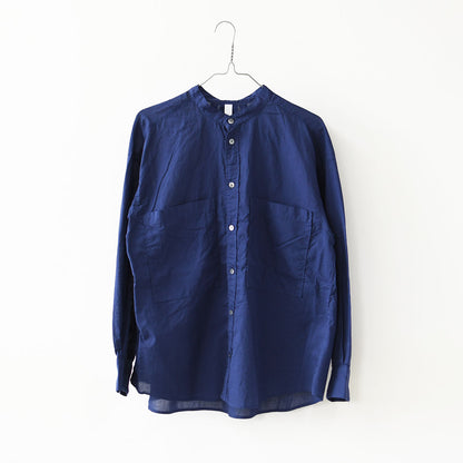 prit [プリット] 100/2甘ボイルスタンドカラーポケットシャツ [p80713] スタンドカラー・LADY'S [2026AW]