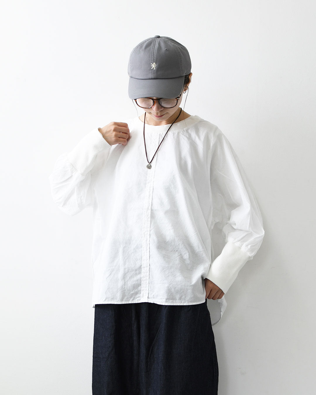 prit [プリット] 100/2甘ボイルボリュームスリーブプルオーバー [p80715] プルオーバー・LADY'S [2026AW]