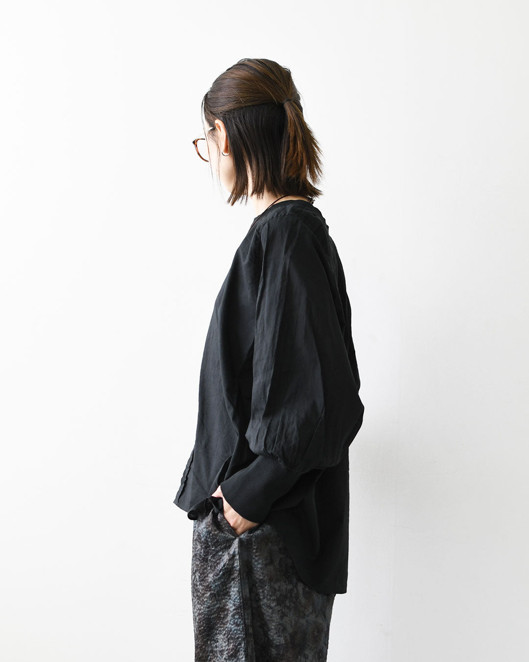 prit [プリット] 100/2甘ボイルボリュームスリーブプルオーバー [p80715] プルオーバー・LADY'S [2026AW]