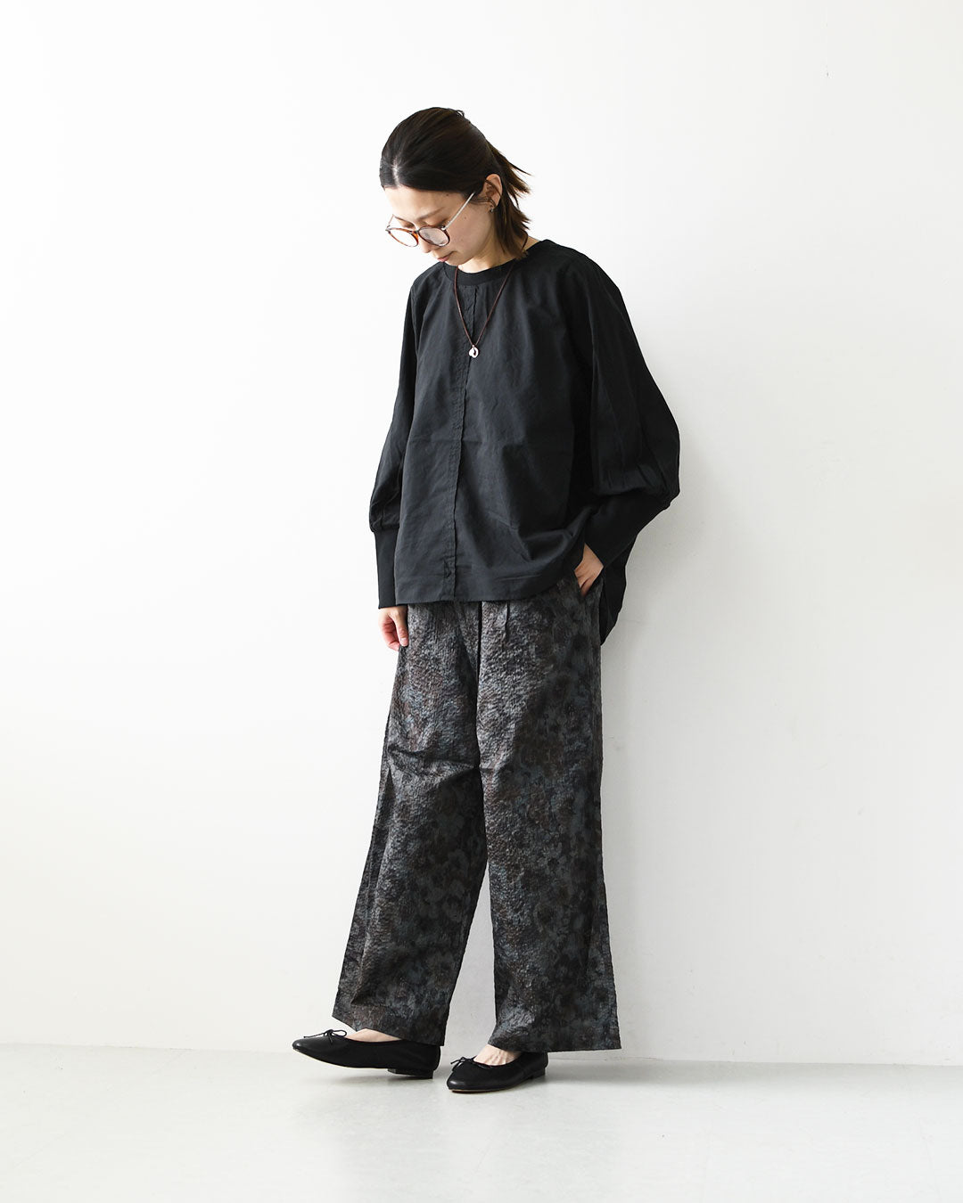 prit [プリット] 100/2甘ボイルボリュームスリーブプルオーバー [p80715] プルオーバー・LADY'S [2026AW]