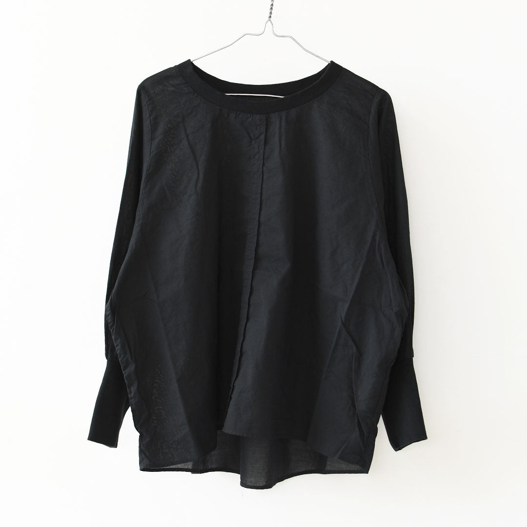 prit [プリット] 100/2甘ボイルボリュームスリーブプルオーバー [p80715] プルオーバー・LADY'S [2026AW]