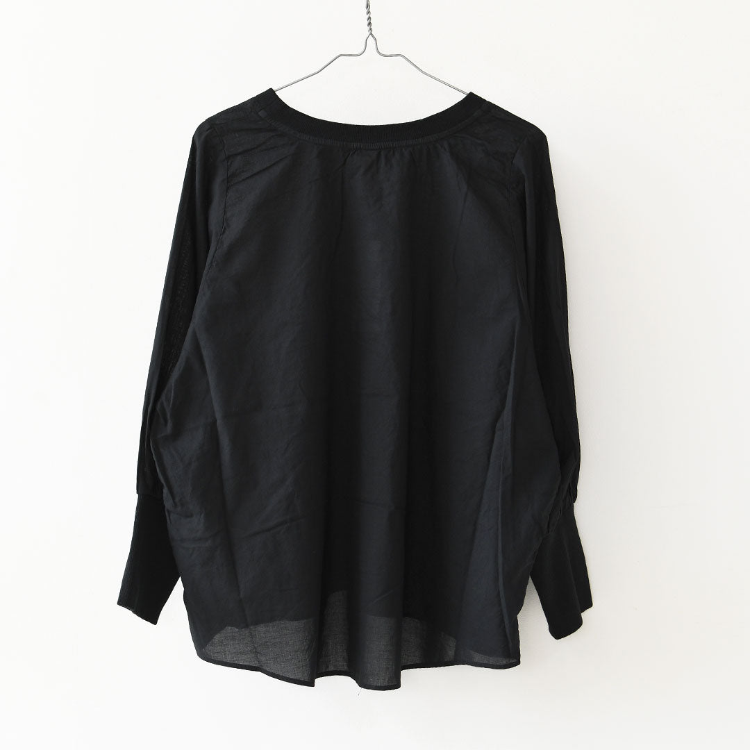 prit [プリット] 100/2甘ボイルボリュームスリーブプルオーバー [p80715] プルオーバー・LADY'S [2026AW]