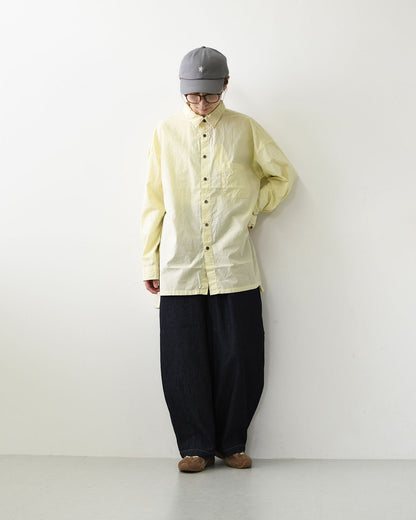 prit [プリット] 80/1タイプライターレギュラーカラーオーバーサイズロングシャツ [p80753] オーバーサイズ・ゆったりサイズ・羽織り・LADY'S [2026AW]