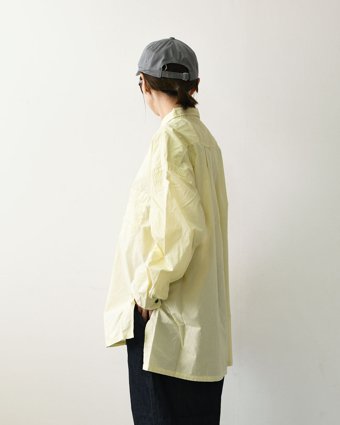 prit [プリット] 80/1タイプライターレギュラーカラーオーバーサイズロングシャツ [p80753] オーバーサイズ・ゆったりサイズ・羽織り・LADY'S [2026AW]