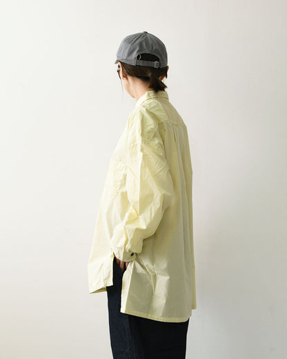prit [プリット] 80/1タイプライターレギュラーカラーオーバーサイズロングシャツ [p80753] オーバーサイズ・ゆったりサイズ・羽織り・LADY'S [2026AW]
