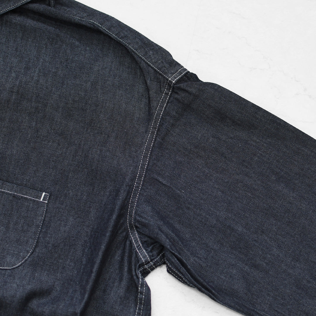 prit [プリット] 6ozデニムレギュラーカラーシャツ [p80757] レギュラーカラー・デニム・LADY'S [2026AW]