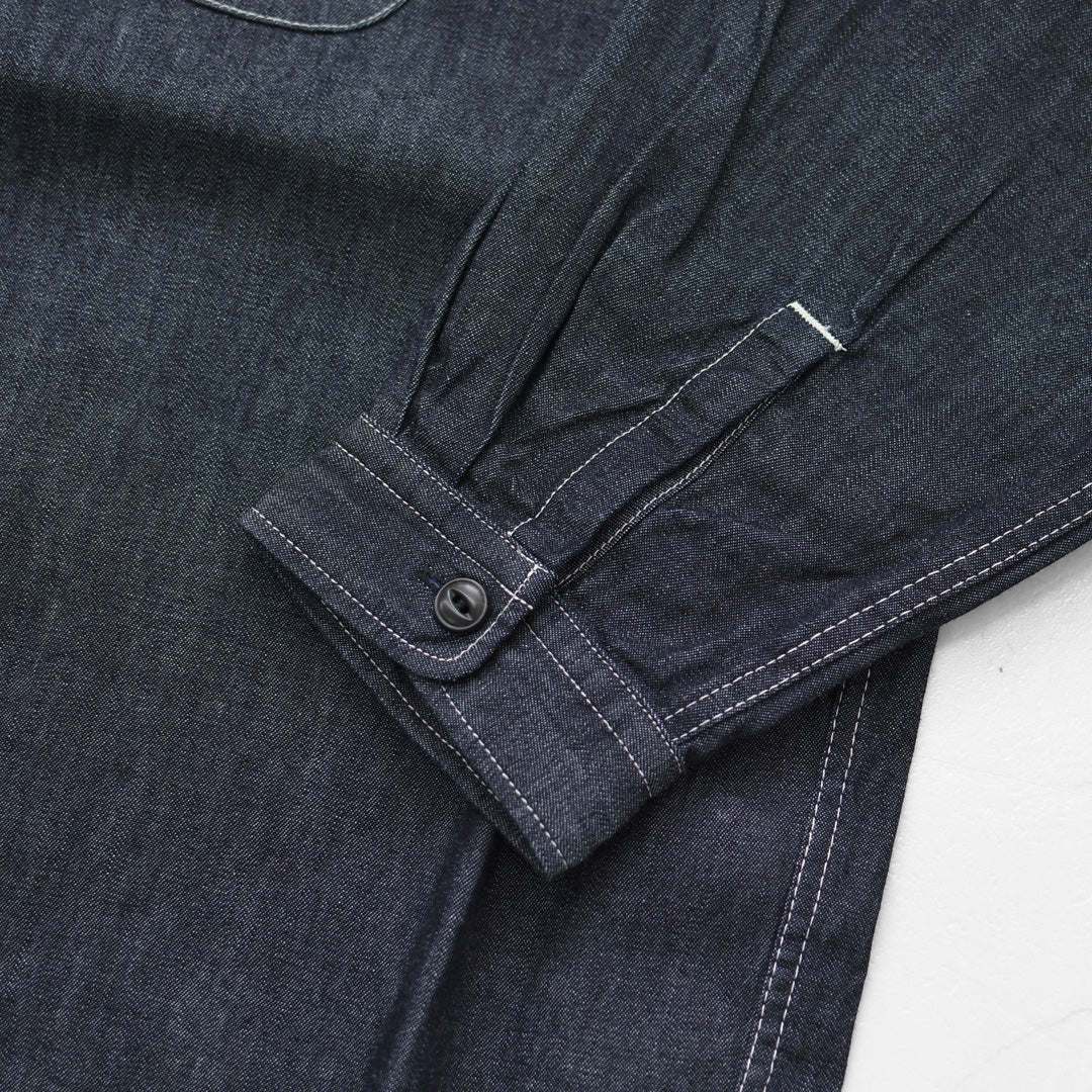 prit [プリット] 6ozデニムレギュラーカラーシャツ [p80757] レギュラーカラー・デニム・LADY'S [2026AW]
