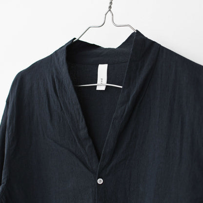 prit [プリット] 20/1リネンコットンボイル 裾ゴムカーディガン [P81510] [2025SS]