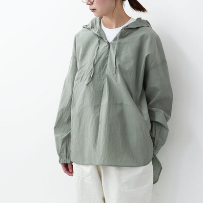 prit [プリット] エアリーコットンフードプルオーバーシャツ [P81519] [2025SS]