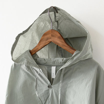 prit [プリット] エアリーコットンフードプルオーバーシャツ [P81519] [2025SS]