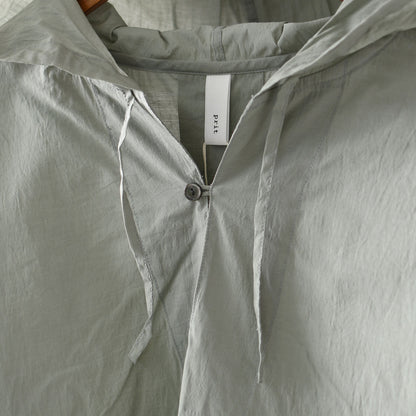 prit [プリット] エアリーコットンフードプルオーバーシャツ [P81519] [2025SS]