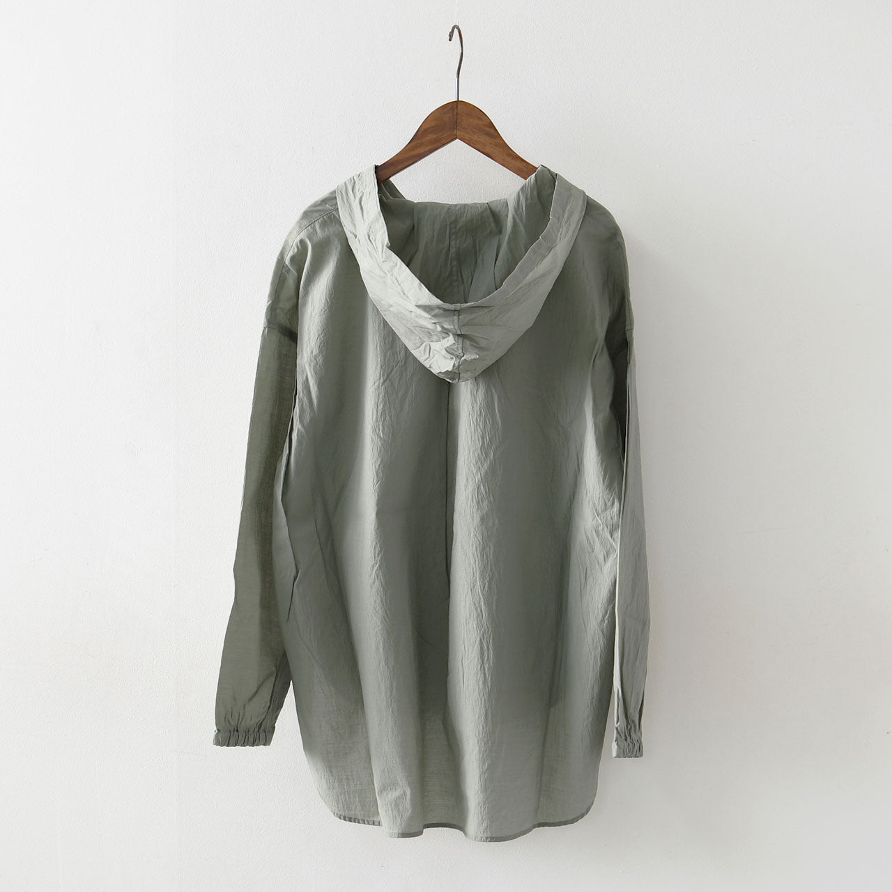 prit [プリット] エアリーコットンフードプルオーバーシャツ [P81519] [2025SS]