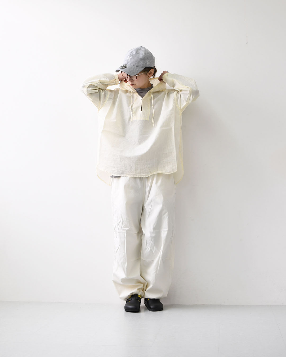 prit [プリット] エアリーコットンフードプルオーバーシャツ [P81628] フード付きシャツ・プルオーバーシャツ・ゆったりシルエット・LADY'S [2026SS]