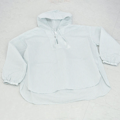 prit [プリット] エアリーコットンフードプルオーバーシャツ [P81628] フード付きシャツ・プルオーバーシャツ・ゆったりシルエット・LADY'S [2026SS]