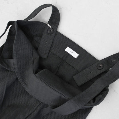 prit [プリット] 綾ピケストレッチ ビッグタックサロペット [P90602] サロペット・ビッグタック・ストレートシルエット・LADY'S [2025AW]