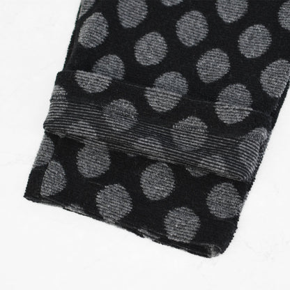 prit [プリット] ウールパイルドットジャガード リラックスパンツ [P90608] ウールパンツ・ゆったりシルエット・ワイドシルエット・ドット柄・大人可愛い・パイル・LADY'S [2025AW]