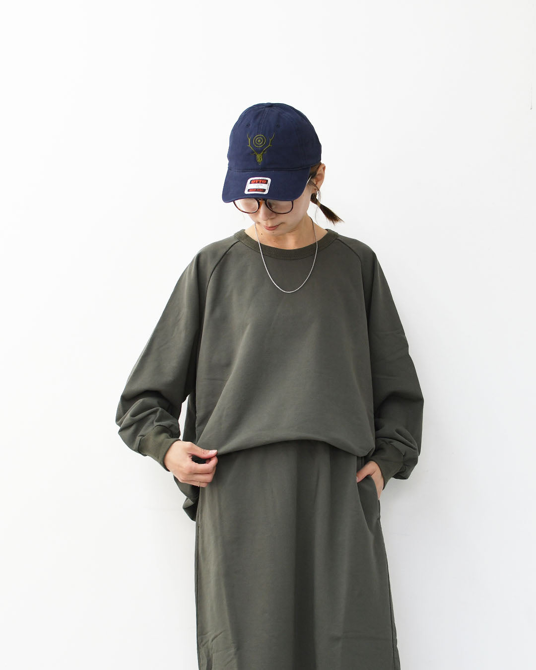 prit [プリット] DEPEND裏毛 クルーネックビッグプルオーバー [P90622] タートルネック・ワイドシルエット・ゆったりサイズ・無地・ラグランスリーブ・LADY'S [2025AW]