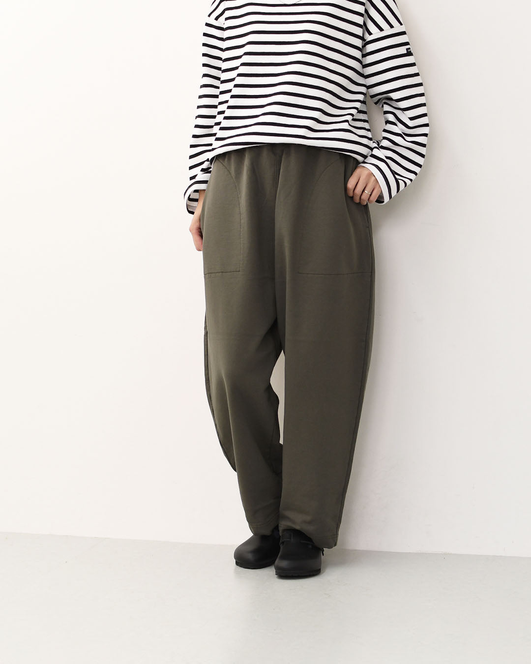prit [プリット] DEPEND裏毛 スロウパンツ [P90625] 裏毛スウェット・リラックスパンツ・スウェット・ナチュラルコーデ・LADY'S [2025AW]