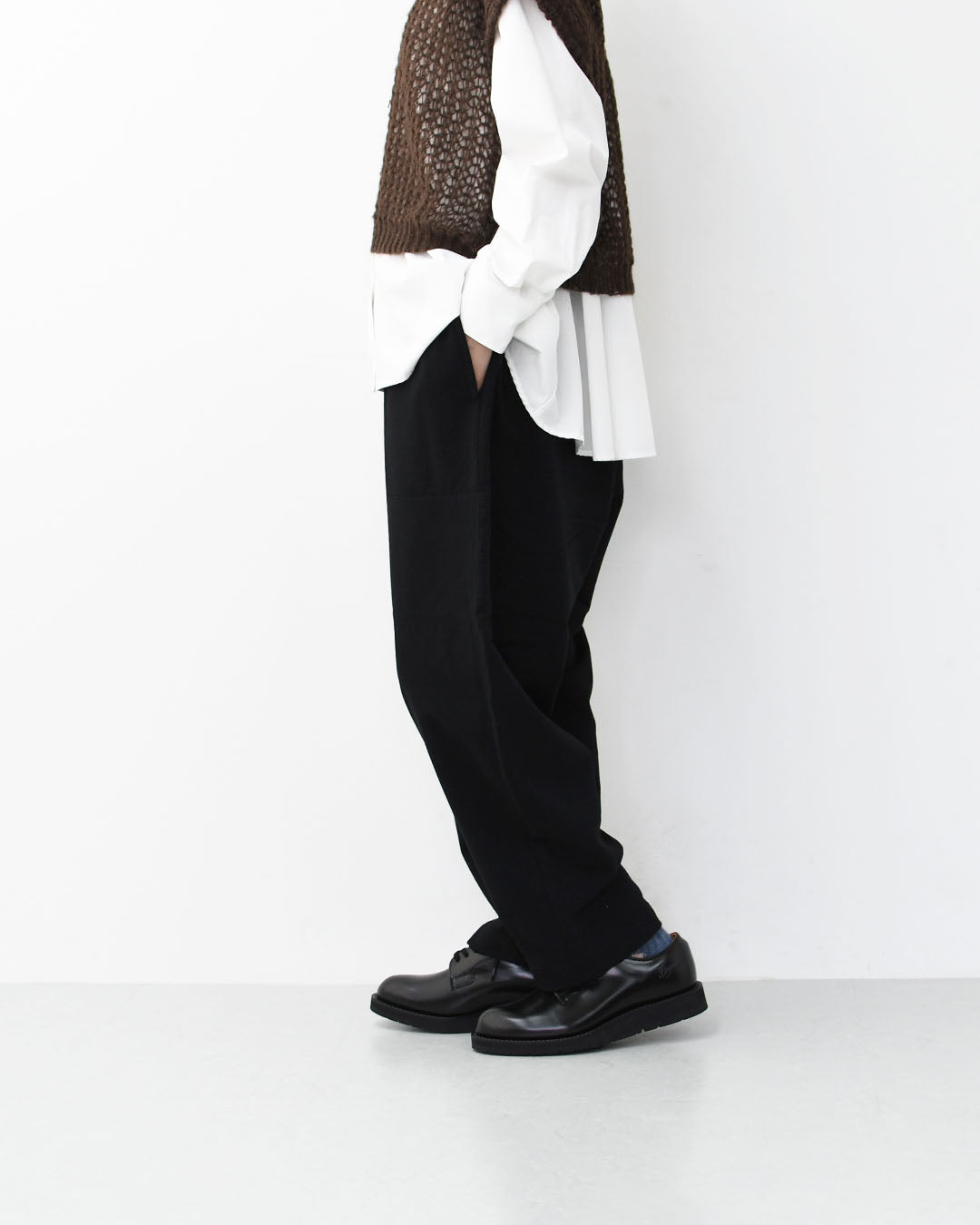 prit [プリット] DEPEND裏毛 スロウパンツ [P90625] 裏毛スウェット・リラックスパンツ・スウェット・ナチュラルコーデ・LADY'S [2025AW]