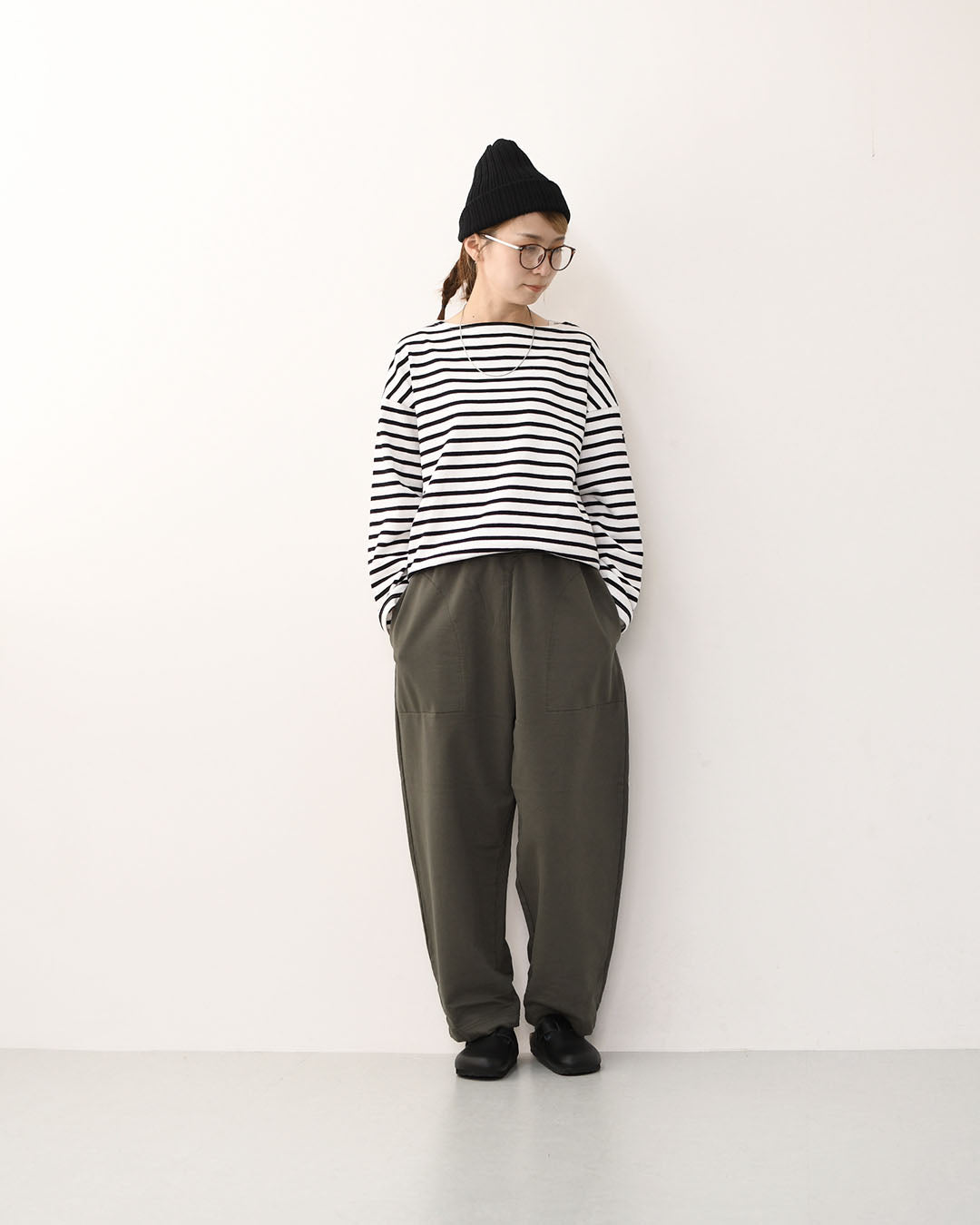prit [プリット] DEPEND裏毛 スロウパンツ [P90625] 裏毛スウェット・リラックスパンツ・スウェット・ナチュラルコーデ・LADY'S [2025AW]