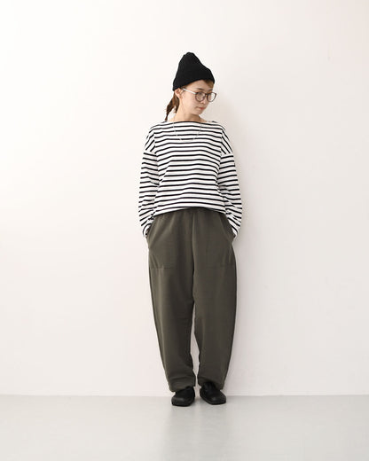 prit [プリット] DEPEND裏毛 スロウパンツ [P90625] 裏毛スウェット・リラックスパンツ・スウェット・ナチュラルコーデ・LADY'S [2025AW]