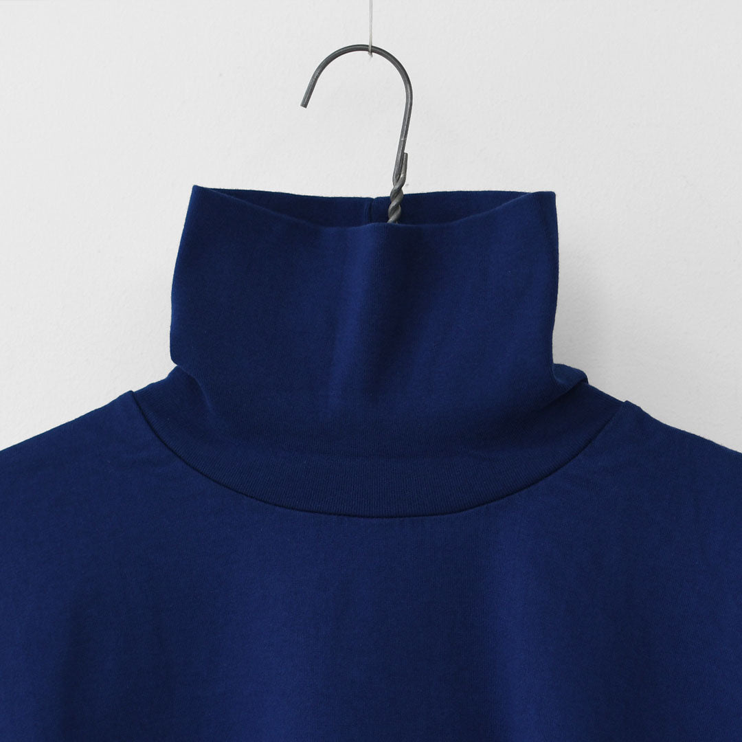 prit [プリット] 40/2天竺 タートルネックビッグプルオーバー [P90642] タートルネック・ワイドシルエット・ゆったりサイズ・無地・LADY'S [2025AW]