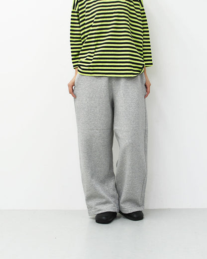 prit [プリット] 30/10裏毛起毛 ワイドパンツ [P90647] 裏毛起毛パンツ・リラックスパンツ・スウェット・ワイドシルエット・あったかボトムス・LADY'S [2025AW]