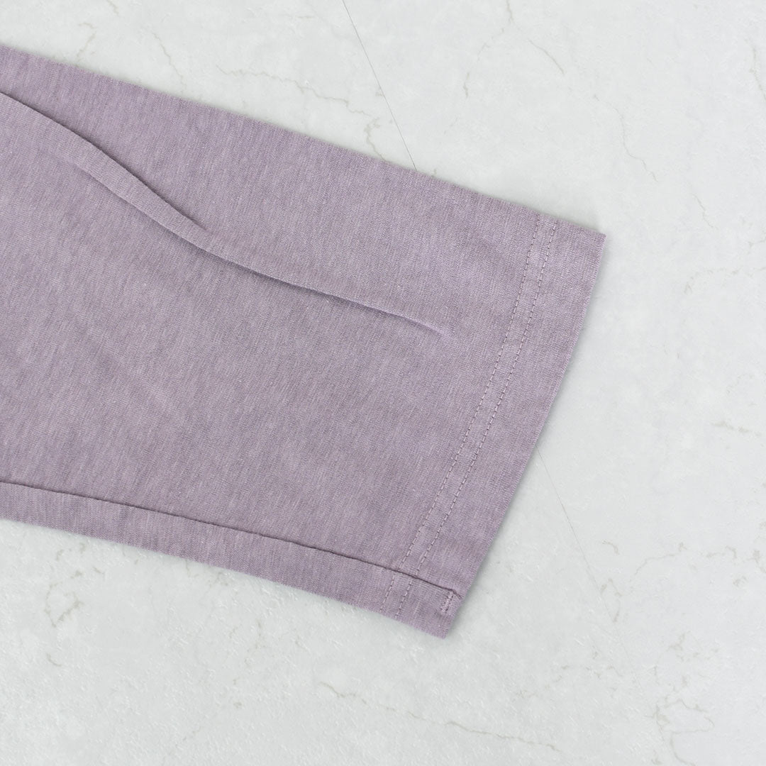 prit [プリット] 30/1リサイクルムラ糸天竺 フレアプルオーバー [P90663] コットンプルオーバー・コットンTシャツ・無地Tシャツ・長袖・綿・ロンT・ワイドシルエット・ゆったりシルエット・LADY'S [2025AW]