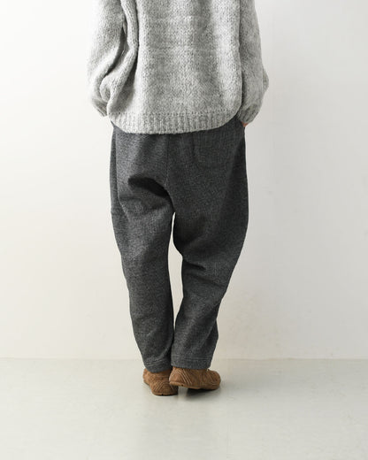 prit [プリット] 千鳥ジャガード裏パイルスロウパンツ [P90706]  リラックスパンツ・スウェット・ナチュラルコーデ・LADY'S [2026AW]