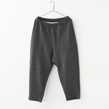 prit [プリット] 千鳥ジャガード裏パイルスロウパンツ [P90706]  リラックスパンツ・スウェット・ナチュラルコーデ・LADY'S [2026AW]