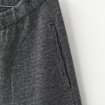 prit [プリット] 千鳥ジャガード裏パイルスロウパンツ [P90706]  リラックスパンツ・スウェット・ナチュラルコーデ・LADY'S [2026AW]