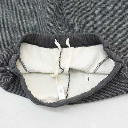 prit [プリット] 千鳥ジャガード裏パイルスロウパンツ [P90706]  リラックスパンツ・スウェット・ナチュラルコーデ・LADY'S [2026AW]