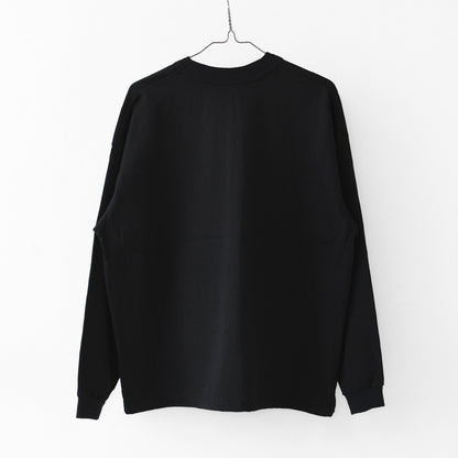 prit [プリット] 17/1空紡天竺×シャツコールラフドットプリントロングスリーブフレームTシャツ [p90715] Tシャツ・長袖Tシャツ・ドット・LADY'S [2026AW]