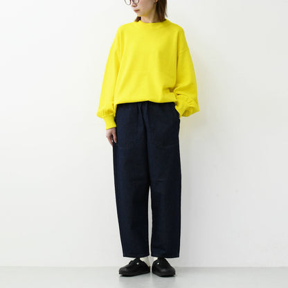 prit [プリット] 32/2ハイツイストコットン12G天竺編みクルーネックプルオーバー [P915102] [2025SS]