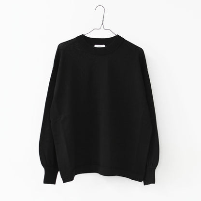 prit [プリット] 32/2ハイツイストコットン12G天竺編みクルーネックプルオーバー [P915102] [2025SS]