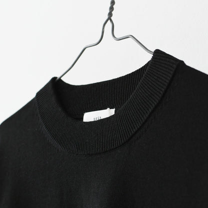 prit [プリット] 32/2ハイツイストコットン12G天竺編みクルーネックプルオーバー [P915102] [2025SS]