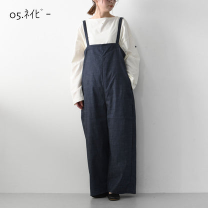 prit [プリット] ストレッチライトオンスデニムサロペット [P91516] [2025SS]