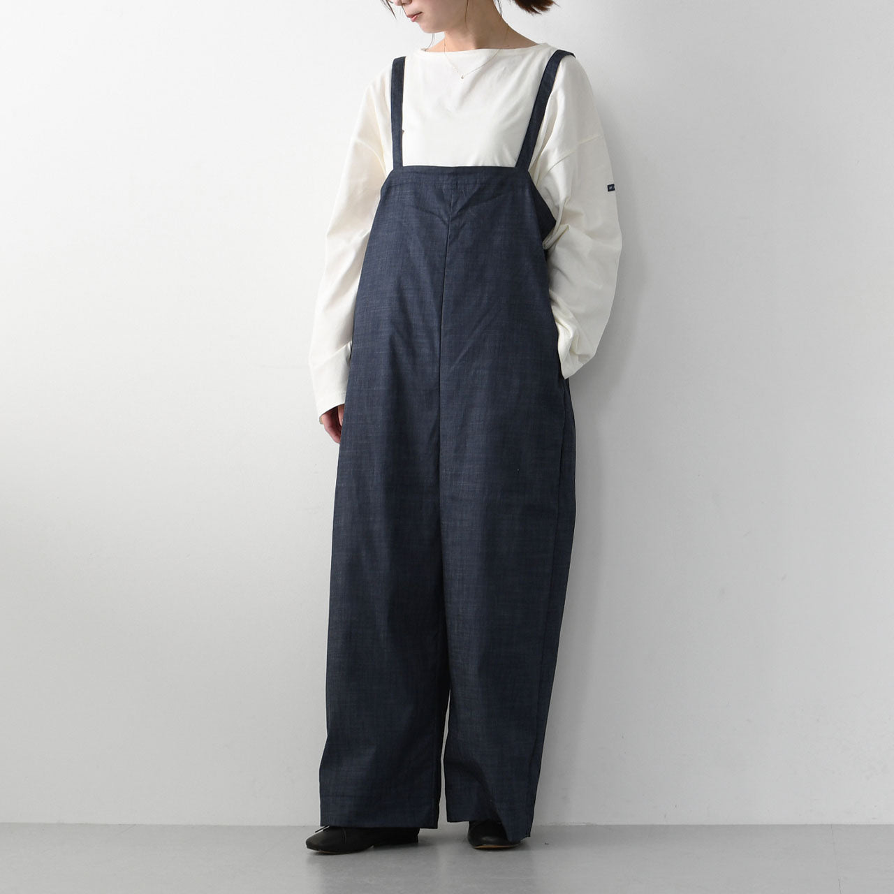 prit [プリット] ストレッチライトオンスデニムサロペット [P91516] [2025SS]