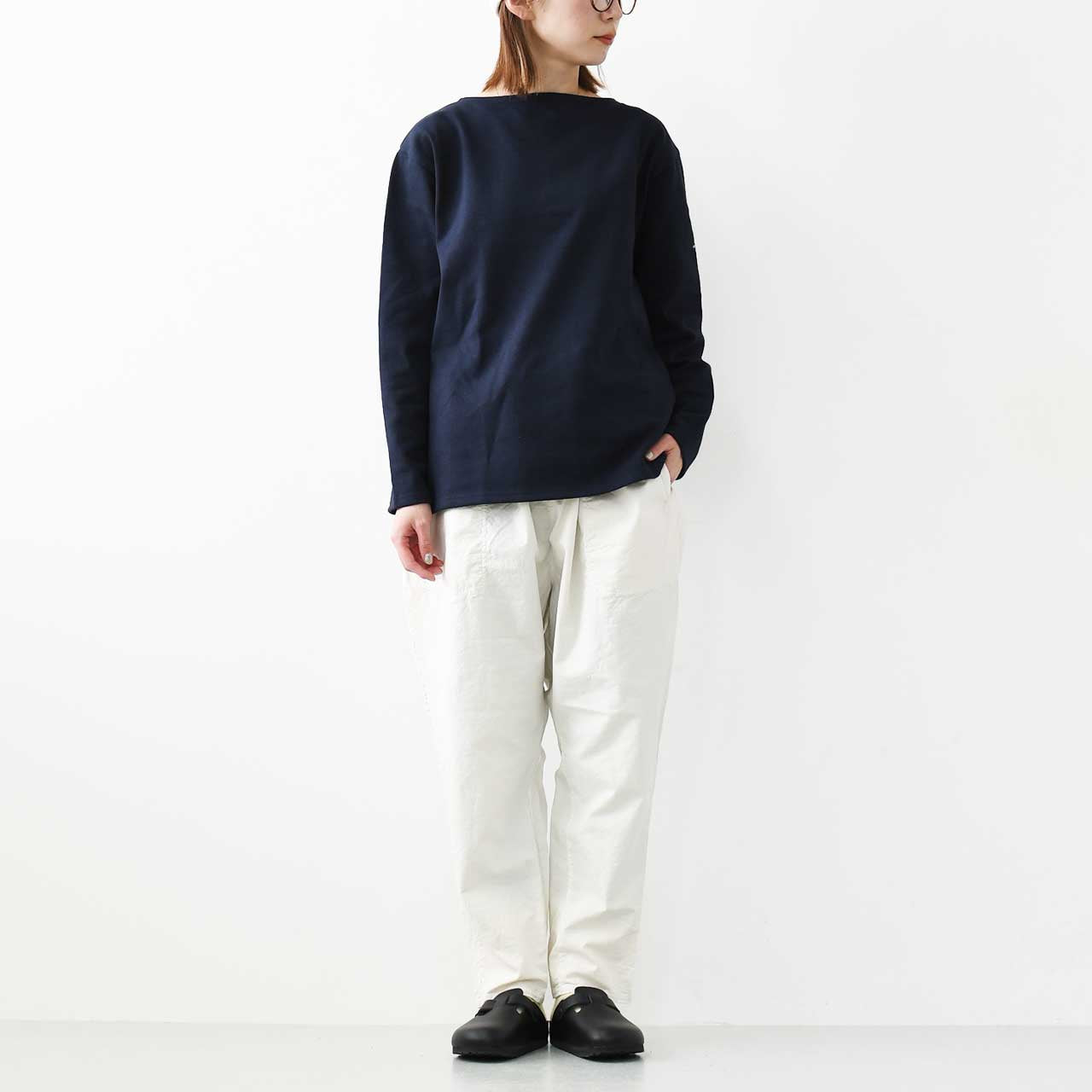 prit [プリット] スウェットライクストレッチツイルサルエルパンツ [P91521] [2025SS]