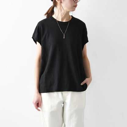 prit [プリット] 40/1ヨーロッパリネン天竺 オーバーサイズプルオーバーべスト [P91560] [2025SS]