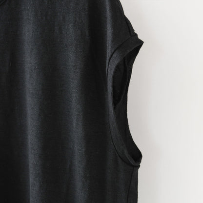 prit [プリット] 40/1ヨーロッパリネン天竺 オーバーサイズプルオーバーべスト [P91560] [2025SS]