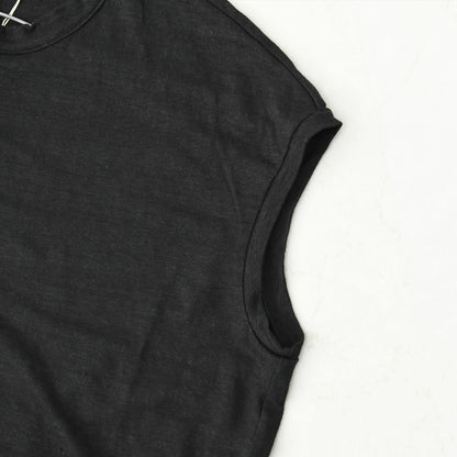 prit [プリット] 40/1ヨーロッパリネン天竺 オーバーサイズプルオーバーべスト [P91560] [2025SS]